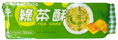 Golden Crop Green Tea Cake, 8 Ounces (Pack of 1) - Mighty Depot