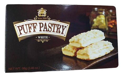 Imei Puff Pastry (White Chocolate), 3.46 Ounces, (Pack of 1) - Mighty Depot