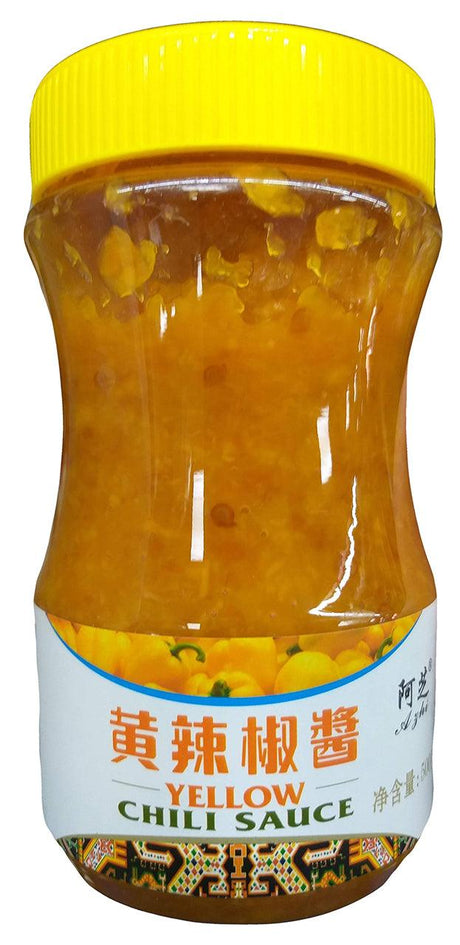 Nanguo - Yellow Chili Sauce, 17.6 Ounces, (Pack of 1 Jar) - Mighty Depot