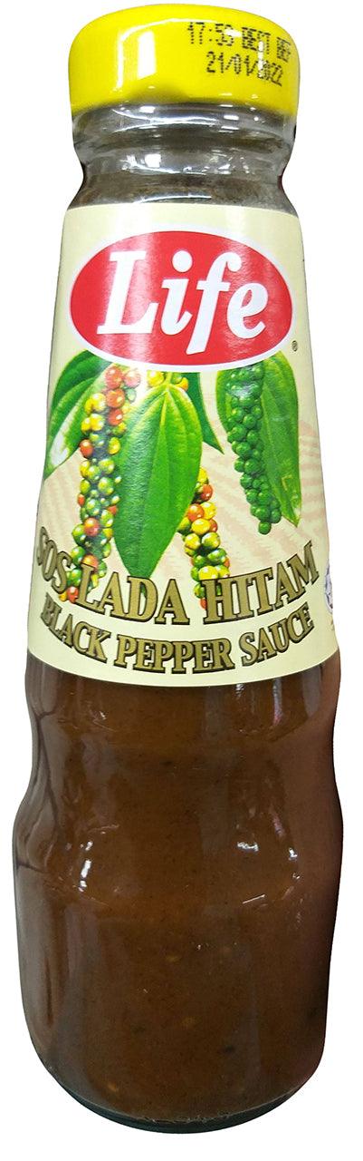 Life Black Pepper Sauce, 8.8 Ounces, (1 bottle) - Mighty Depot