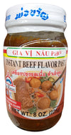 Por Kwan Instant Beef Flavor Paste, 8 Ounces, (Pack of 1 Jar)