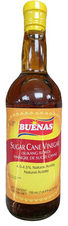 Buenas Sugarcane Vinegar, 25 Ounces, (Pack of 1 Bottle)