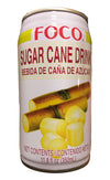 Foco Sugar Cane Drink, 11.8 Ounces, (Pack of 24 Cans)