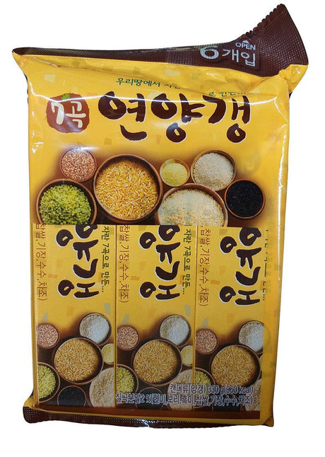 Lotte 7 Grains Red Bean Paste Bar, 11.64 Ounces, (Pack of 1) - Mighty Depot