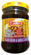 Amoy Black Bean and Garlic Sauce, 8.3 Ounces, (1 Jar)