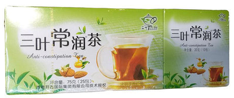 Three Leaves Anti-Constipation Tea, 2.6 Ounces, (Pack of 1) - Mighty Depot