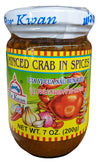 Por Kwan Minced Crab in Spices, 7 Ounces, (Pack of 1 Jar)