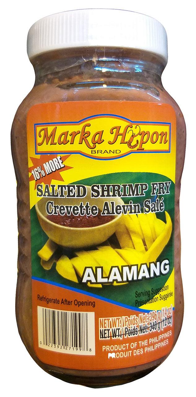Marka Hipon Salted Shrimp Fry, 14 Ounces, (Pack of 1 Jar) - Mighty Depot