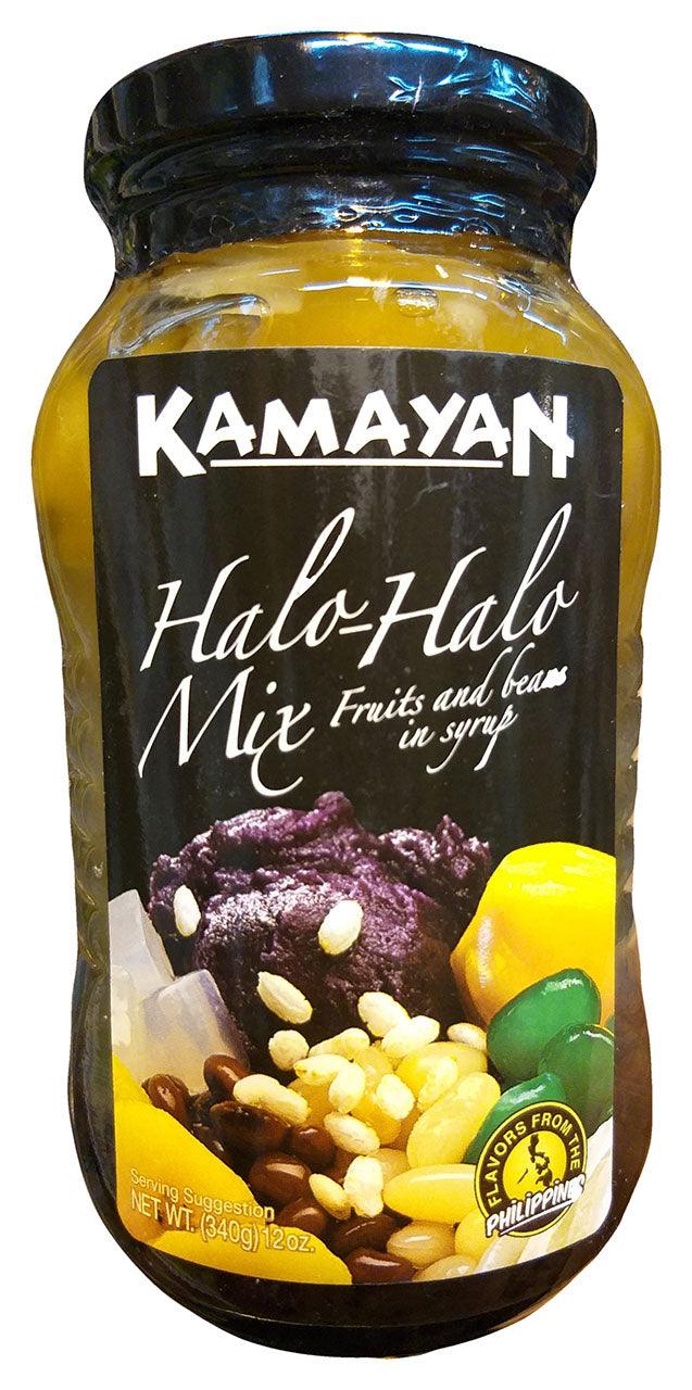 Kamayan Halo-Halo Mix (Fruits and Beans in Syrup), 12 Ounces, (1 Jar) - Mighty Depot