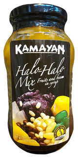 Kamayan Halo-Halo Mix (Fruits and Beans in Syrup), 12 Ounces, (1 Jar) - Mighty Depot