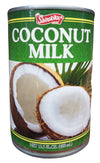 Shirakiku - Coconut Milk, 13.5 Ounces, (Pack of 6 Cans)