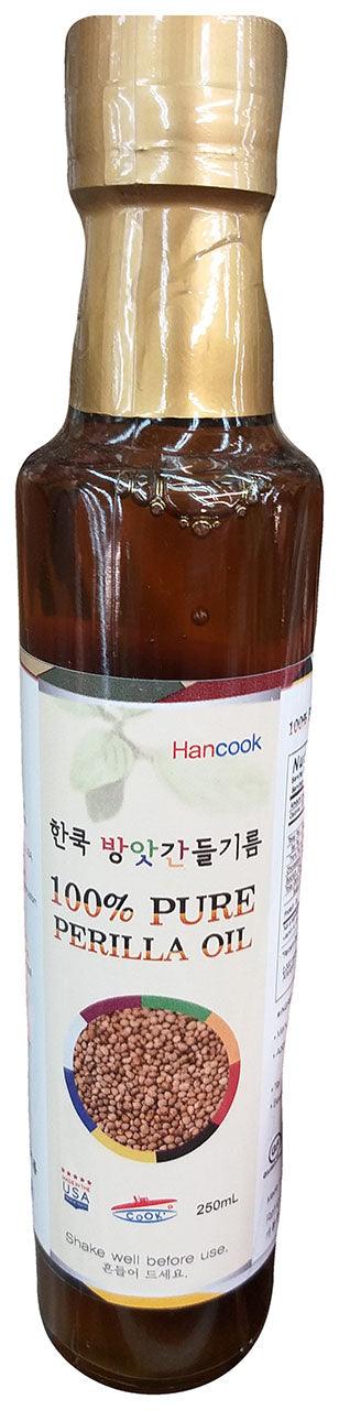 Hancook - 100% Pure Perilla Oil, 8.4 Ounces, (Pack of 1 Bottle) - Mighty Depot