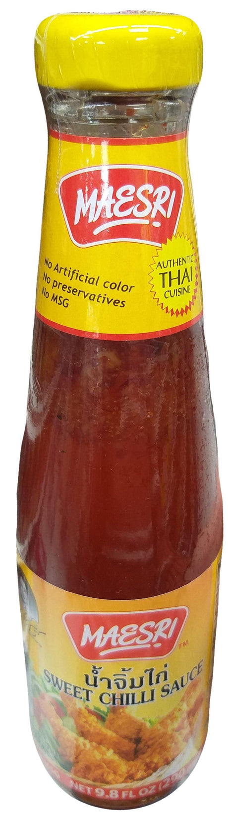 Maesri - Sweet Chili Sauce, 9.8 Ounces, (Pack of 1 Bottle) - Mighty Depot