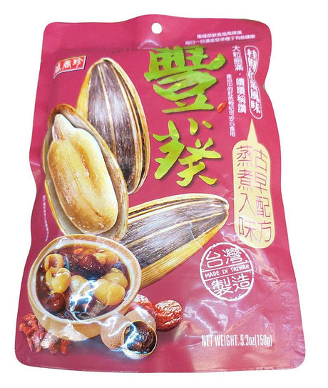 Sheng Xiang Zhen - Sunflower Seeds (Longgan and Jujube), 5.3 Ounces, (Pack of 1) - Mighty Depot