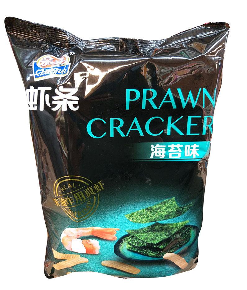 Kiss - Prawn Crackers (Seaweed), 2.82 Ounces, (Pack of 2) - Mighty Depot