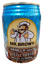 Mr. Brown - Iced Coffee (Vanilla), 8.12 Ounces, (Pack of 6 Cans) - Mighty Depot