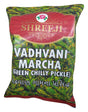 Shreeji - Green Chili Pickle (Vadhvani Marcha), 7.05 Ounces, (Pack of 1) - Mighty Depot