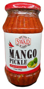 Swad - Mango Pickle (Hot), 17.6 Ounces, (Pack of 1 Jar) - Mighty Depot