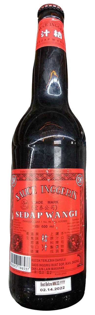 Sedap Wangi - Soy Sauce Inggeris, 20.28 Ounces, (Pack of 1 Bottle) - Mighty Depot