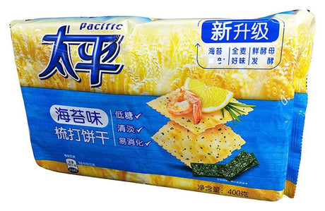 Pacific - Soda Biscuit (Sea Sedge Flavor), 14.11 Ounces, (Pack of 1) - Mighty Depot