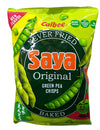 Calbee - Saya Green Pea Crisps (Original), 2.47 Ounces, (Pack of 1)