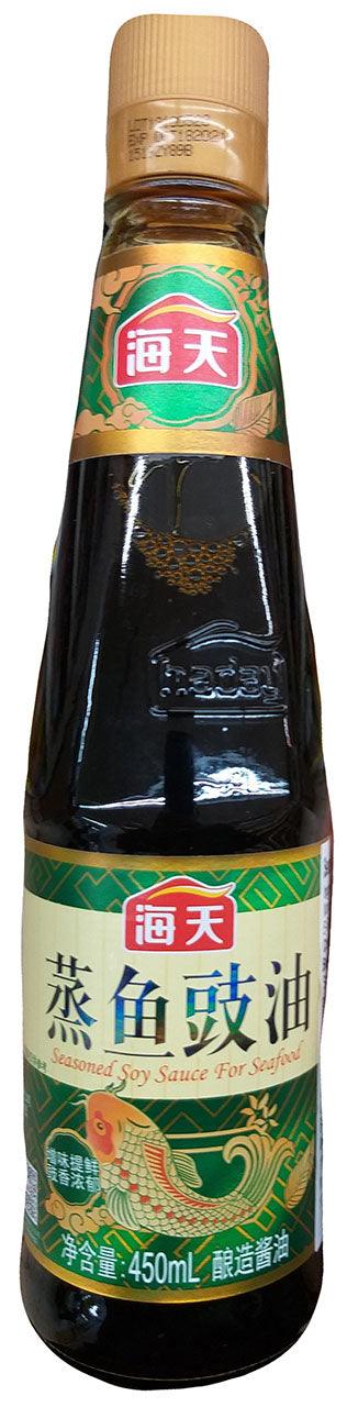 Haday - Seasoned Soy Sauce for Seafood, 15.22 Ounces, (Pack of 1 Bottle) - Mighty Depot