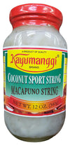 Kayumanggi - Coconut Sport String, 12 Ounces, (Pack of 1 Jar)