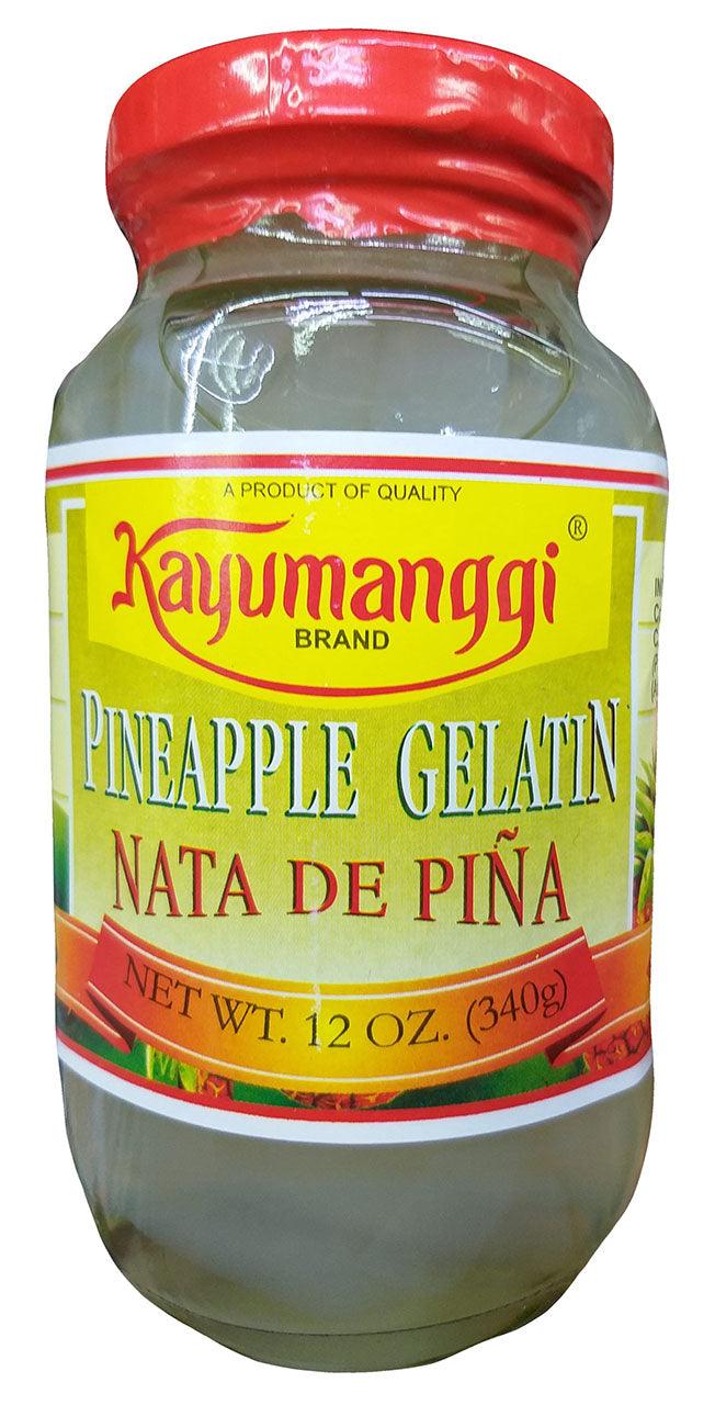 Kayumanggi - Pineapple Gelatin, 12 Ounces, (Pack of 1 Jar) - Mighty Depot