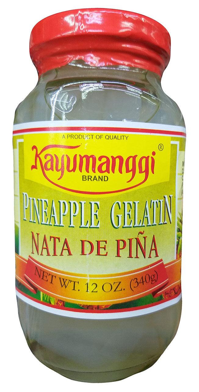 Kayumanggi - Pineapple Gelatin, 12 Ounces, (Pack of 1 Jar)