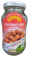 Florence - Coconut Gel in Syrup, 12 Ounces, (Pack of 1 Jar)