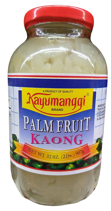 Kayumanggi - Palm Fruit (White), 32 Ounces, (Pack of 2 Jars) - Mighty Depot