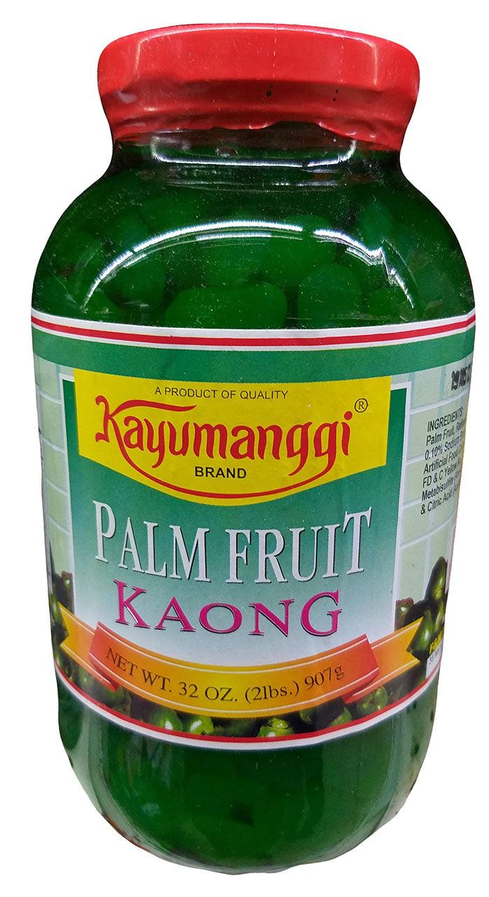 Kayumanggi - Palm Fruit (Green), 32 Ounces, (Pack of 2 Jars)