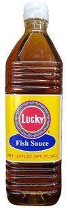 Lucky - Fish Sauce, 23 Ounces, (Pack of 1 Bottle)