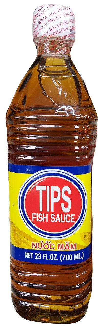 Tips - Fish Sauce, 23 Ounces, (Pack of 1 Bottle) - Mighty Depot