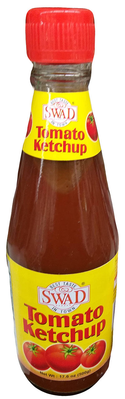 Swad - Tomato Ketchup, 17.6 Ounces, (Pack of 1 Bottle)