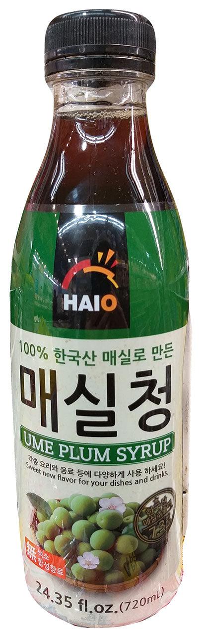 Haioreum - Ume Plum Syrup, 24.35 Ounces, (Pack of 1 Bottle)