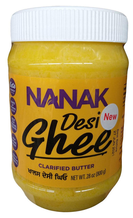 Nanak - Desi Ghee, 28 Ounces, (Pack of 1 Jar) - Mighty Depot