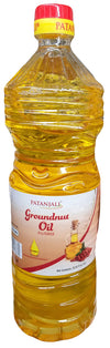 Patanjali - Ground Nut Oil, 33.81 Ounces, (Pack of 1 Bottle)