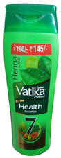 Henna and Amla - Dabur Vatika Naturals Health Shampoo, 11.49 Ounces, (Pack of 1 Bottle) - Mighty Depot