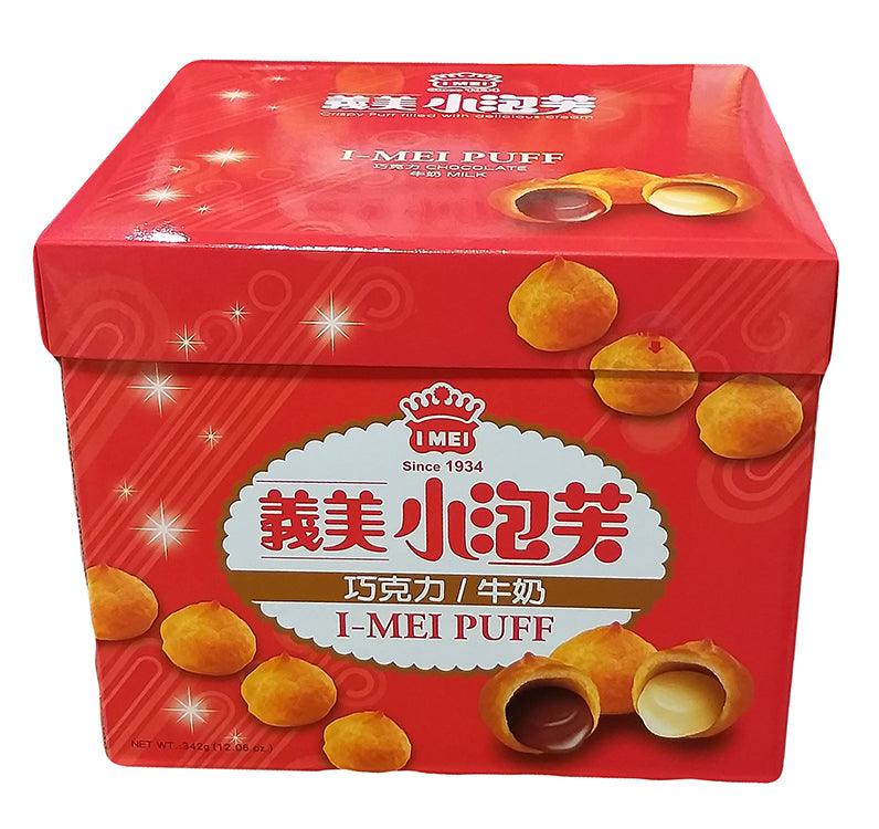 I-Mei - Cream Puffs, 12.06 Ounces, (Pack of 1 Box) - Mighty Depot