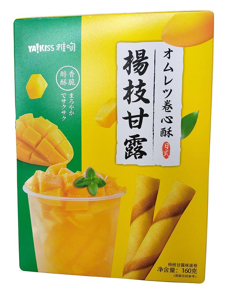 Ya! Kiss - Wafer Sticks (Mango), 5.64 Ounces, (Pack of 1) - Mighty Depot