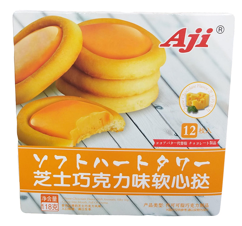 Aji - Chocolate Cookies (Cheese), 4.16 Ounces,  1 box
