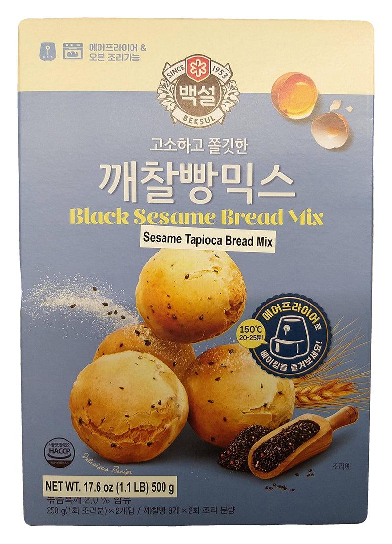 CJ - Black Sesame Bread Mix, 17.6 Ounces, 1 box