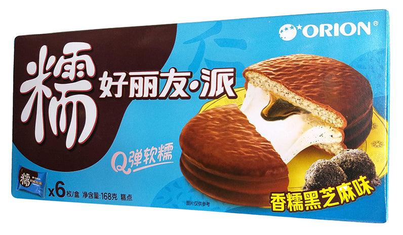 Orion - Choco Pie (Black Sesame), 5.9 Ounces, (Pack of 1)