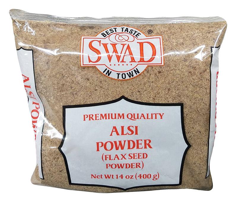 Swad - Alsi Seeds Powder (Flax Seeds Powder),14 Ounces, (1 Bag) - Mighty Depot