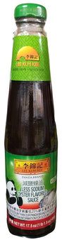 Lee Kum Kee - Oyster Sauce (Less Sodium), 17.5 Ounces, (Pack of 2 Bottles) - Mighty Depot