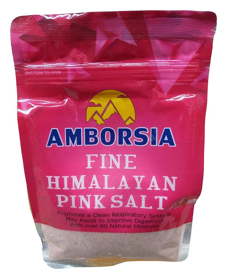 Amborsia - Fine Himalayan Fine Pink Salt, 31.6 Ounces, (Pack of 1) - Mighty Depot