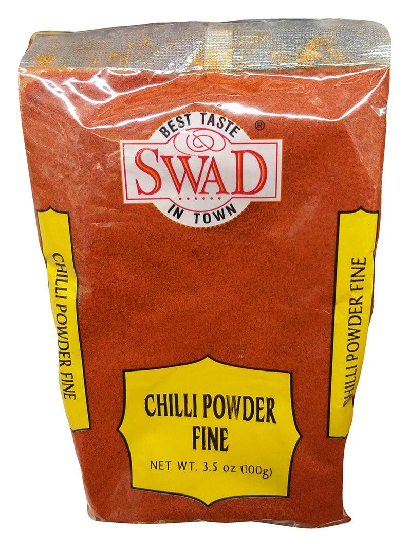Swad - Chili Powder (Fine), 3.5 Ounces, (Pack of 1) - Mighty Depot
