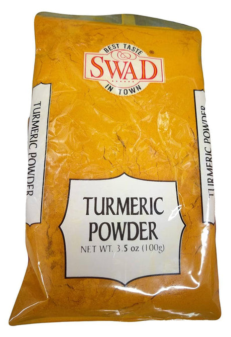 Swad - Turmeric Powder, 3.5 Ounces, (Pack of 1) - Mighty Depot