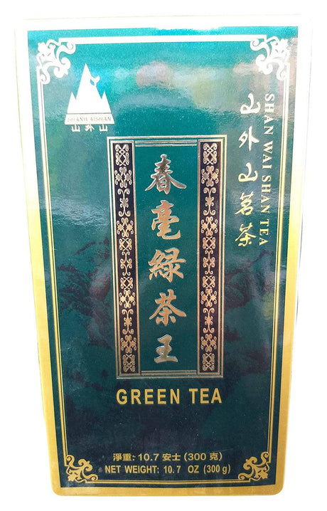 Shanwaishan - Green Tea, 10.7 Ounces, (Pack of 1) - Mighty Depot